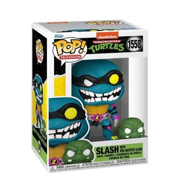 Funko POP Slash with Pre-Mutated Slash #1558- Teenage Mutant Ninja Turtles S4