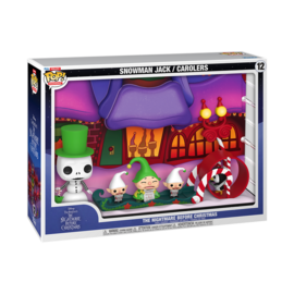 Funko POP Moment #12 Santa Jack / Carolers -The Nightmare Before Christmas (Deluxe)
