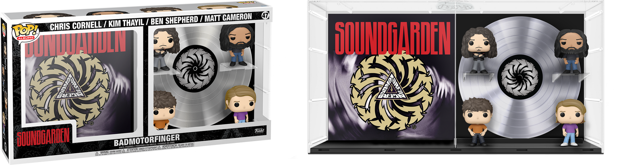 Funko POP Albums Badmotorfinger #47 - Soundgarden