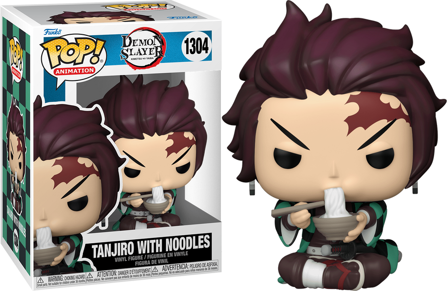 Funko POP Tanjiro with Noodles #1304 - Demon Slayer