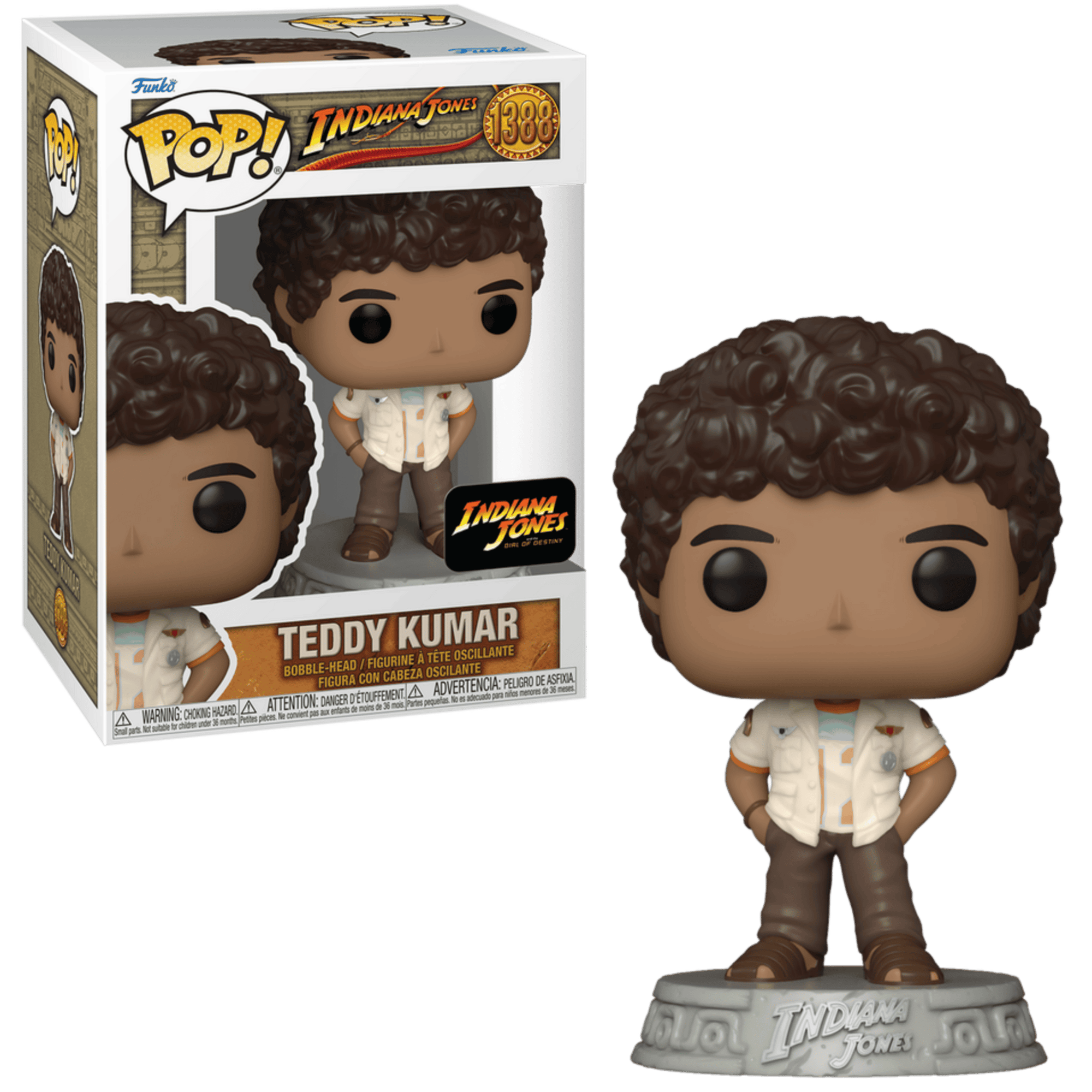 Funko POP Teddy Kumar #1388 Indiana Jones