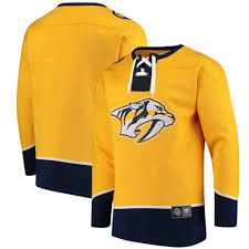 NHL Nashville Predators Men's Fanatics Breakaway Lace-Up Sweater