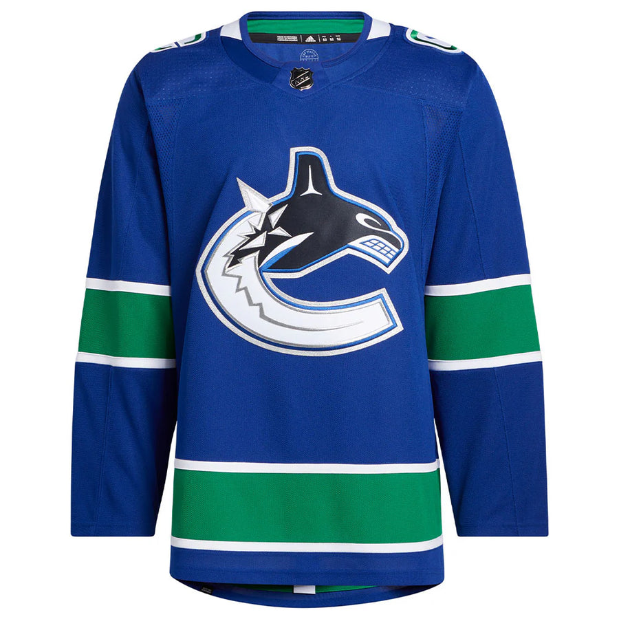NHL Vancouver Canucks Adidas Authentic Pro Blank Back Home Jersey