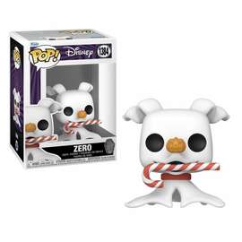 Funko POP Zero with Candycane #1384-Disney Nightmare Before Christmas 30th