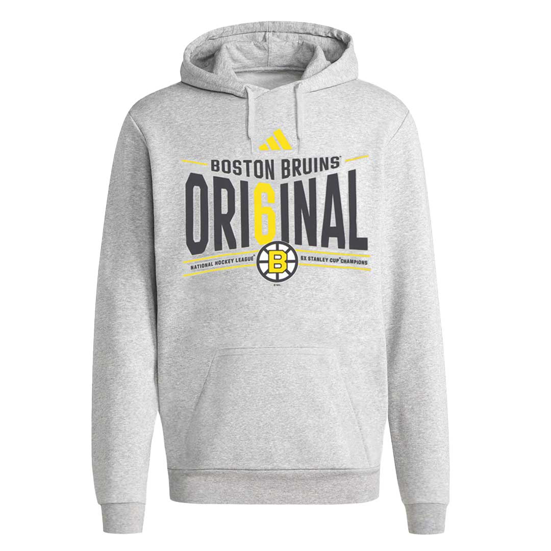 NHL Boston Bruins adidas - Men's Original Six Hoodie