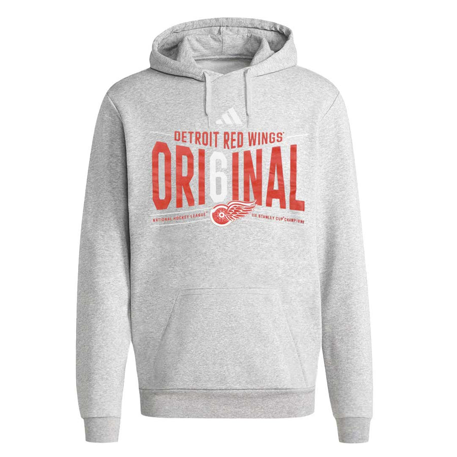 NHL Detroit Red Wings adidas - Men's Original Six Hoodie