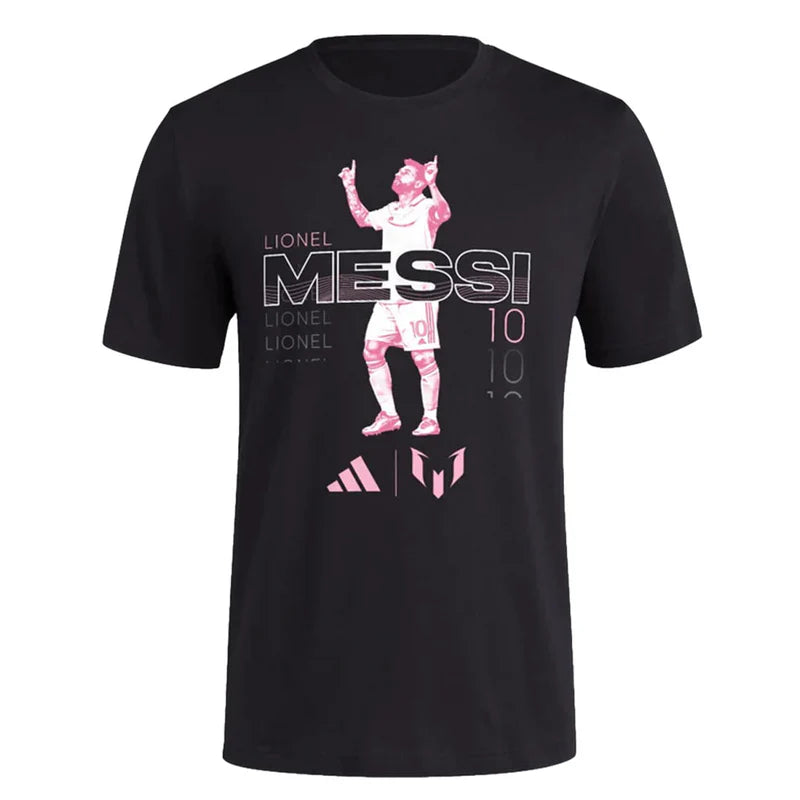 Lionel Messi adidas - Men's Inter Miami Graphic T-Shirt