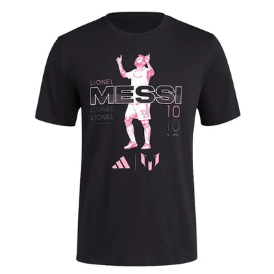 Lionel Messi adidas - Men's Inter Miami Graphic T-Shirt