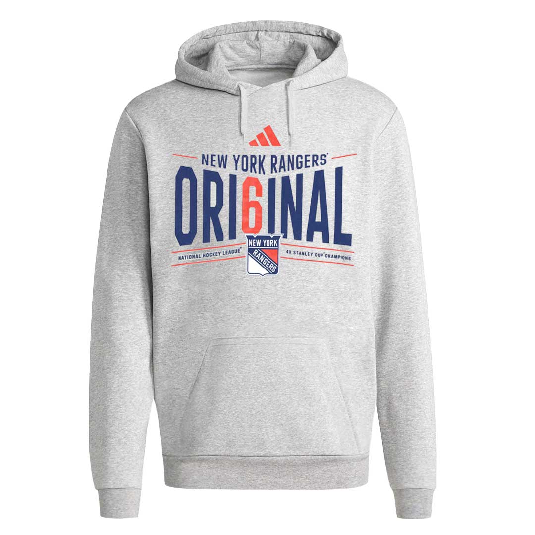 NHL New York Rangers adidas - Men's Original Six Hoodie
