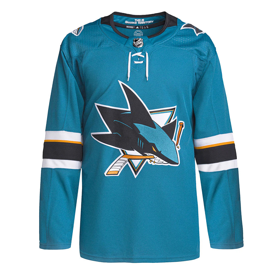 NHL adidas San Jose Sharks Pro Blank Back Home Jersey