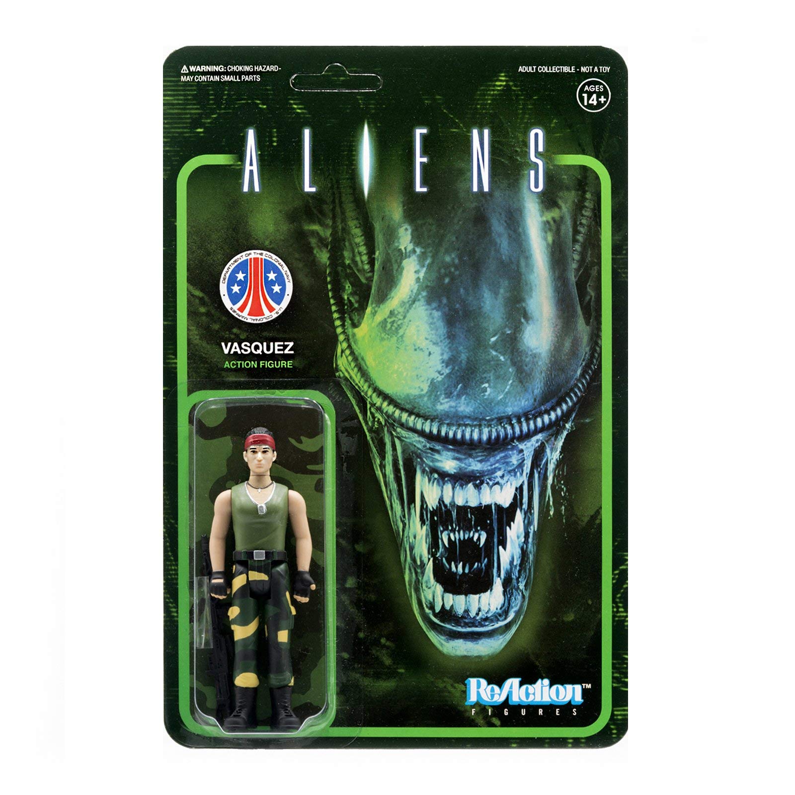 Super 7 Aliens - Vasquez ReAction Figure