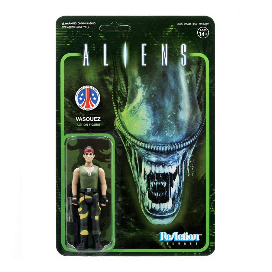 Super 7 Aliens - Vasquez ReAction Figure