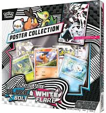Pokemon Scarlet & Violet Black Bolt & White Flare Poster Collection