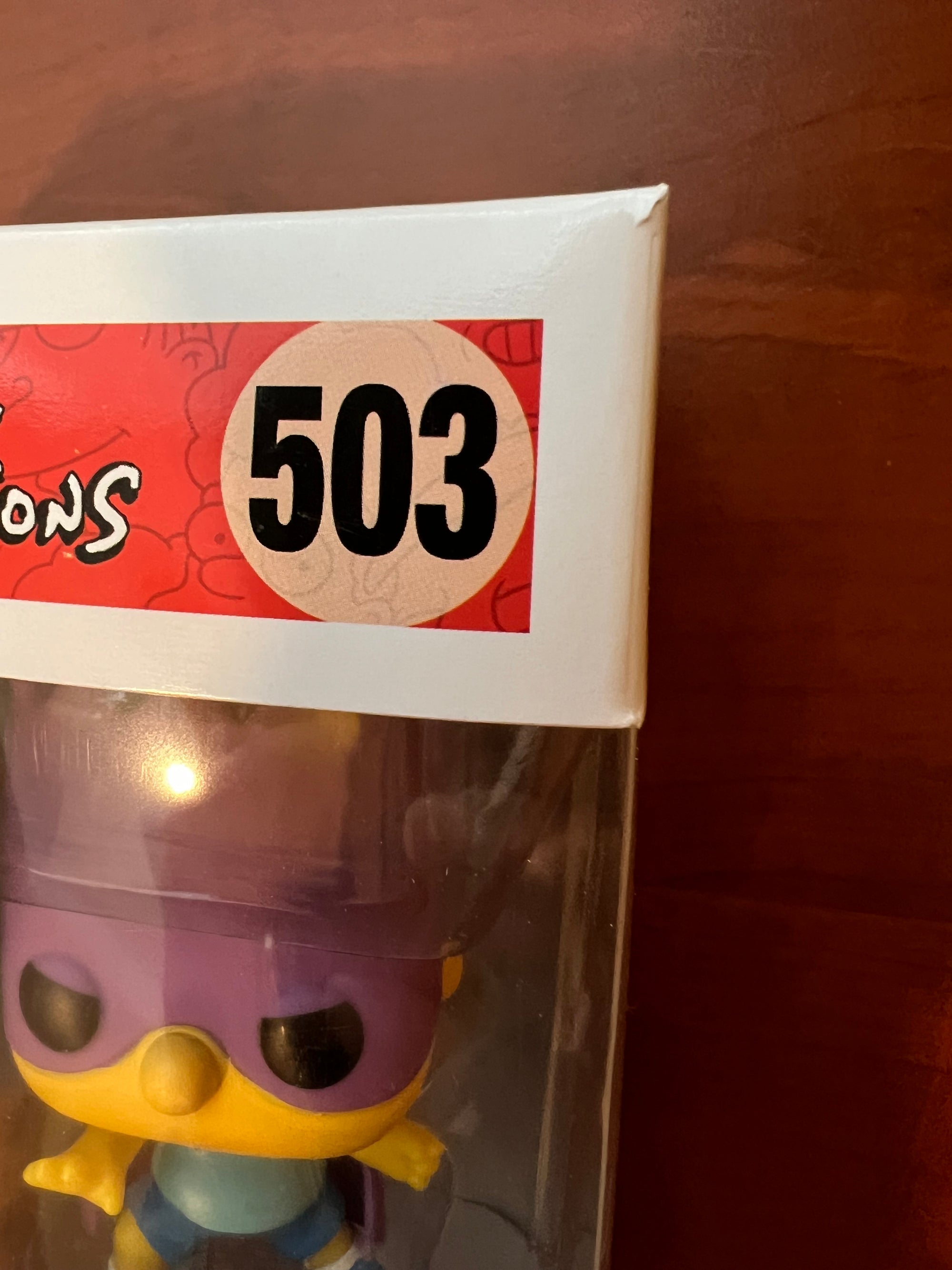 Funko POP Bartman #503 - The Simpsons S2 (tiny corner damage)