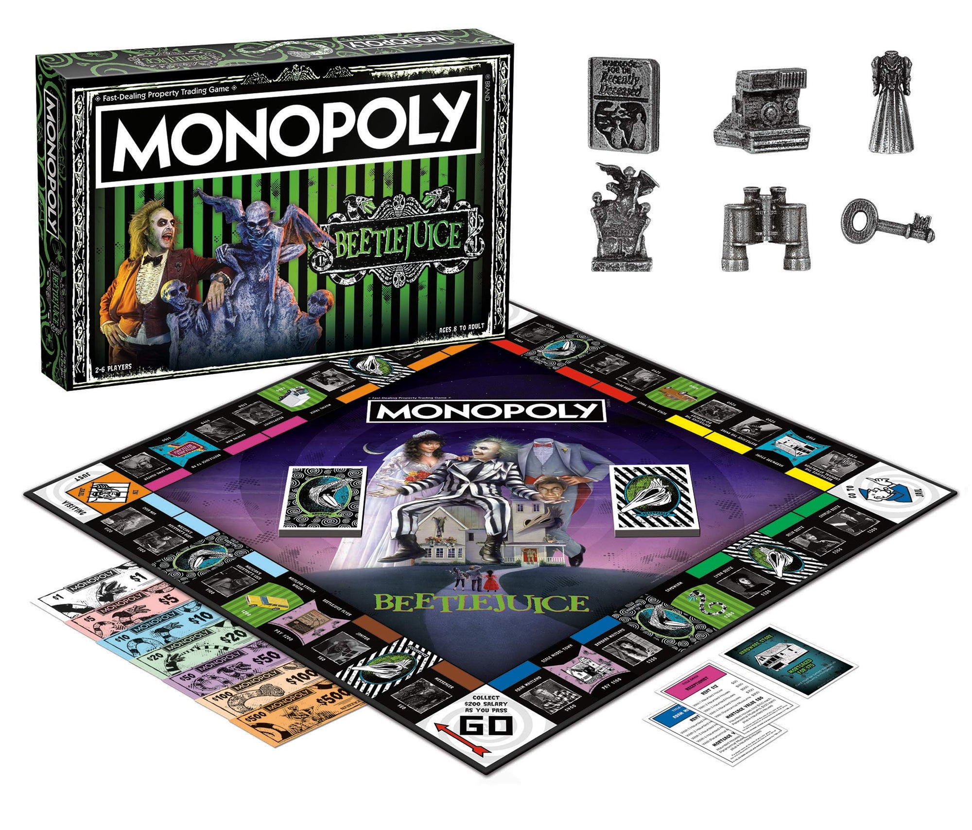 Beetlejuice Monopoly Board Game