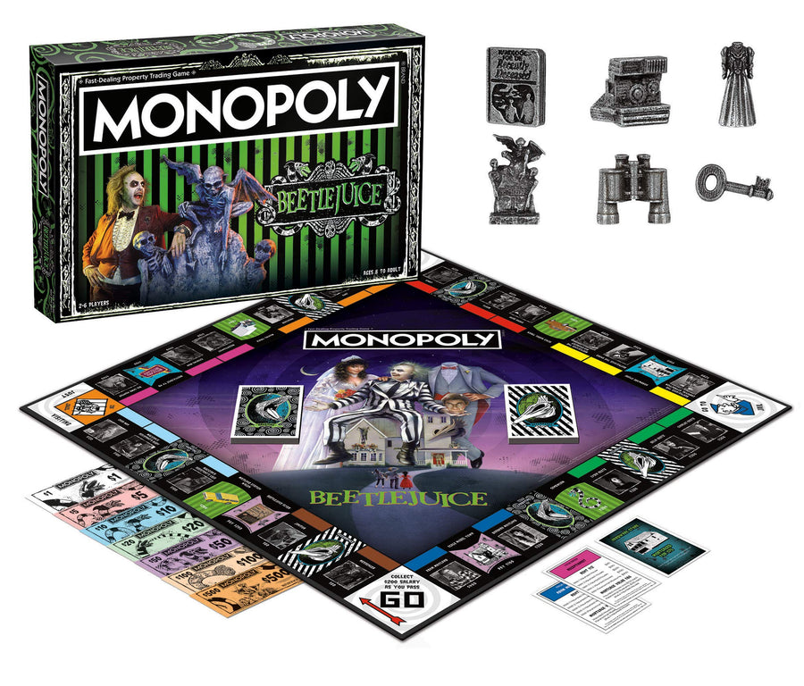 Beetlejuice Monopoly Board Game