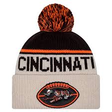 NFL Cincinnati Bengals Historic New Era Sports Knit Toque