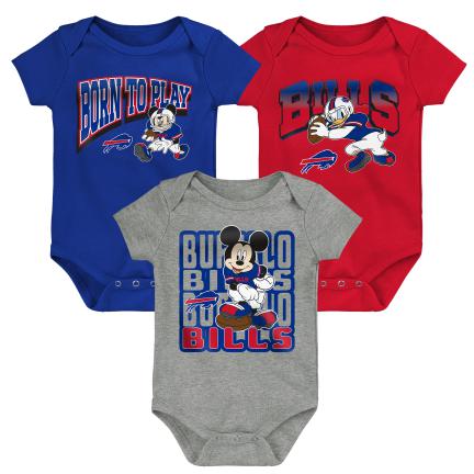 NFL Buffalo Bills Disney Infant Gametime Frenzy 3pc Set