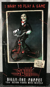 NECA Billy The Puppet 12'' Talking Figure Riding Tricycle -Saw