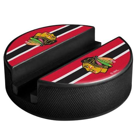 NHL Chicago Blackhawks Hockey Puck Media Holder