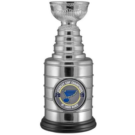 NHL St. Louis Blues 8" Replica 2019 Stanley Cup Champions Trophy