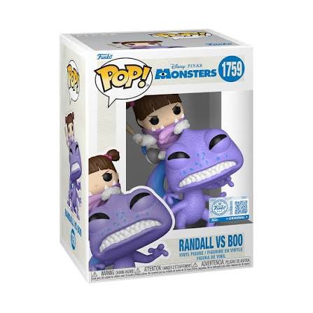 Funko POP Randall vs Boo #1759- Disney Pixar Monsters Funko Special Edition