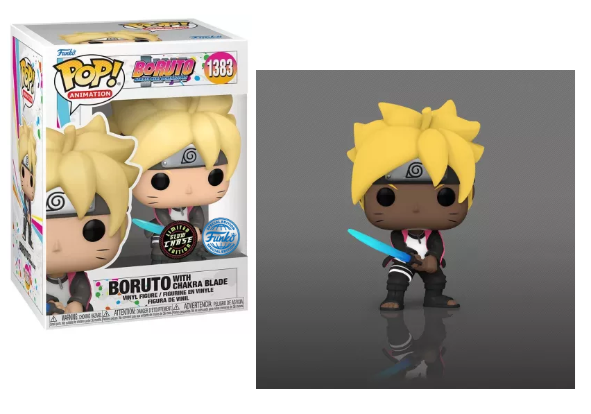 Funko POP Boruto with Chakra Blade #1383 CHASE Naruto Next Generations Special Edition