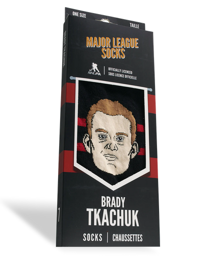 NHL Ottawa Senators Brady Tkachuk Major League Sockey Socks