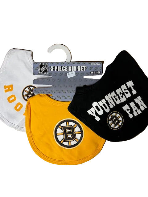 NHL Boston Bruins Reebok 3pc Bib Set