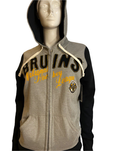 NHL Boston Bruins Women's M G-III Full Zip Hoodie (online only)