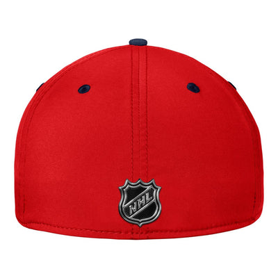 NHL Montreal Canadiens Fanatics Authentic Pro Stretchfit Hat (navy/red)