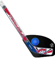 NHL Montreal Canadiens Plastic Mini Stick with Ball - Hattrick