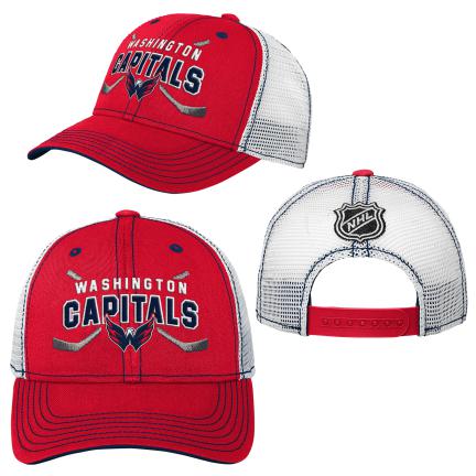 NHL Washington Capitals Youth Lockup Meshback Hat