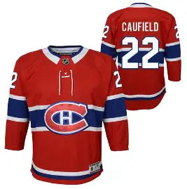 NHL Montreal Canadiens Cole Caufield Youth Premium Home Jersey