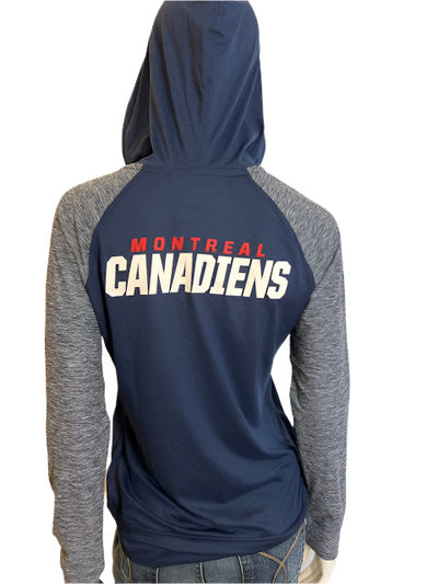 NHL Montreal Canadiens Women's S Fanatics Zip Lightweight Hoodie (online only)