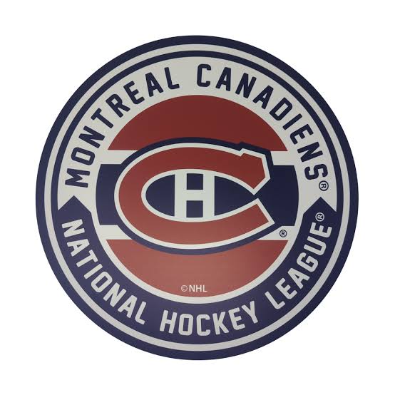 Montreal Canadiens PVC Round Logo Sign 22"