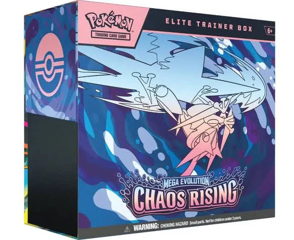Pokemon Mega Evolution Chaos Rising Elite Trainer Box
