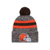 NFL Cleveland Browns '23 New Era Sideline Sports Knit Toque with Pom