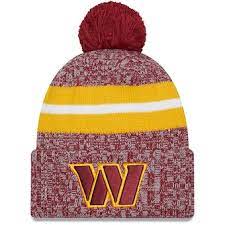 NFL Washington Commanders '23 New Era Sideline Sports Knit Toque with Pom