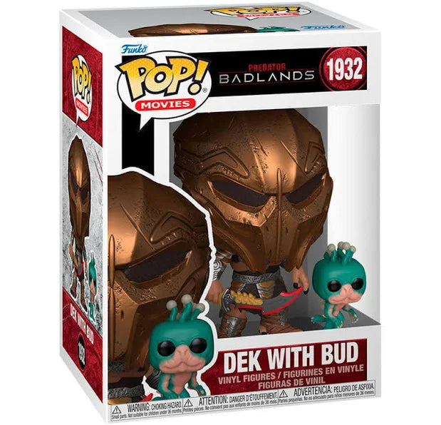 Funko POP Dek with Bud #1932 Predator Badlands