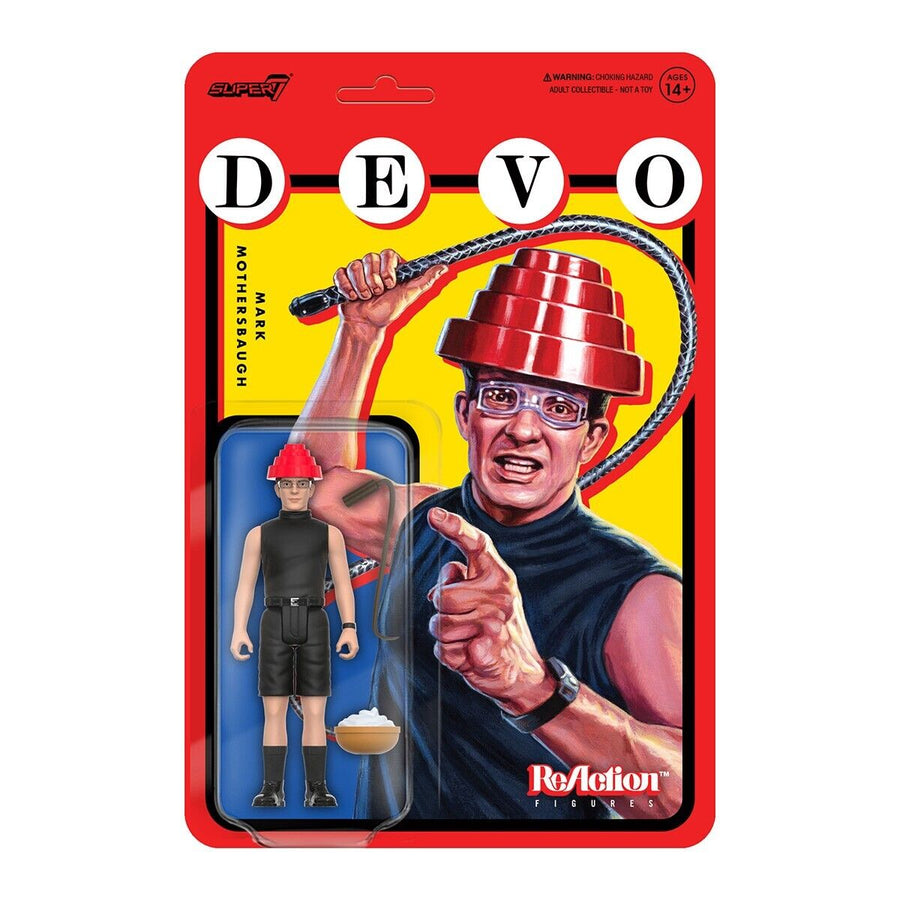 DEVO Mark Mothersbaugh 3.75” Action Figure, Super7 Reaction