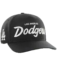 MLB Los Angeles Dodgers '47 Brand Attitude Hitch Snapback Hat (Black)