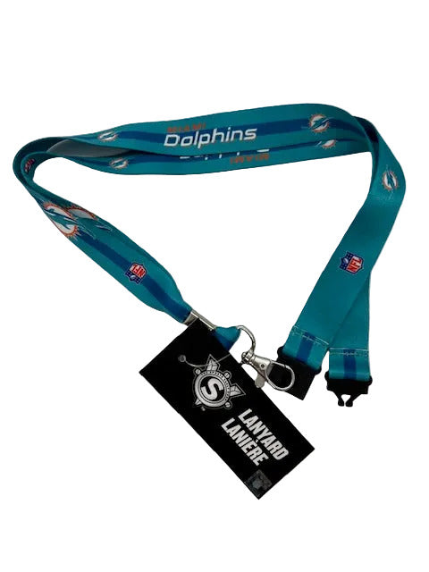 NFL Miami Dolphins Sublimated Lanyard
