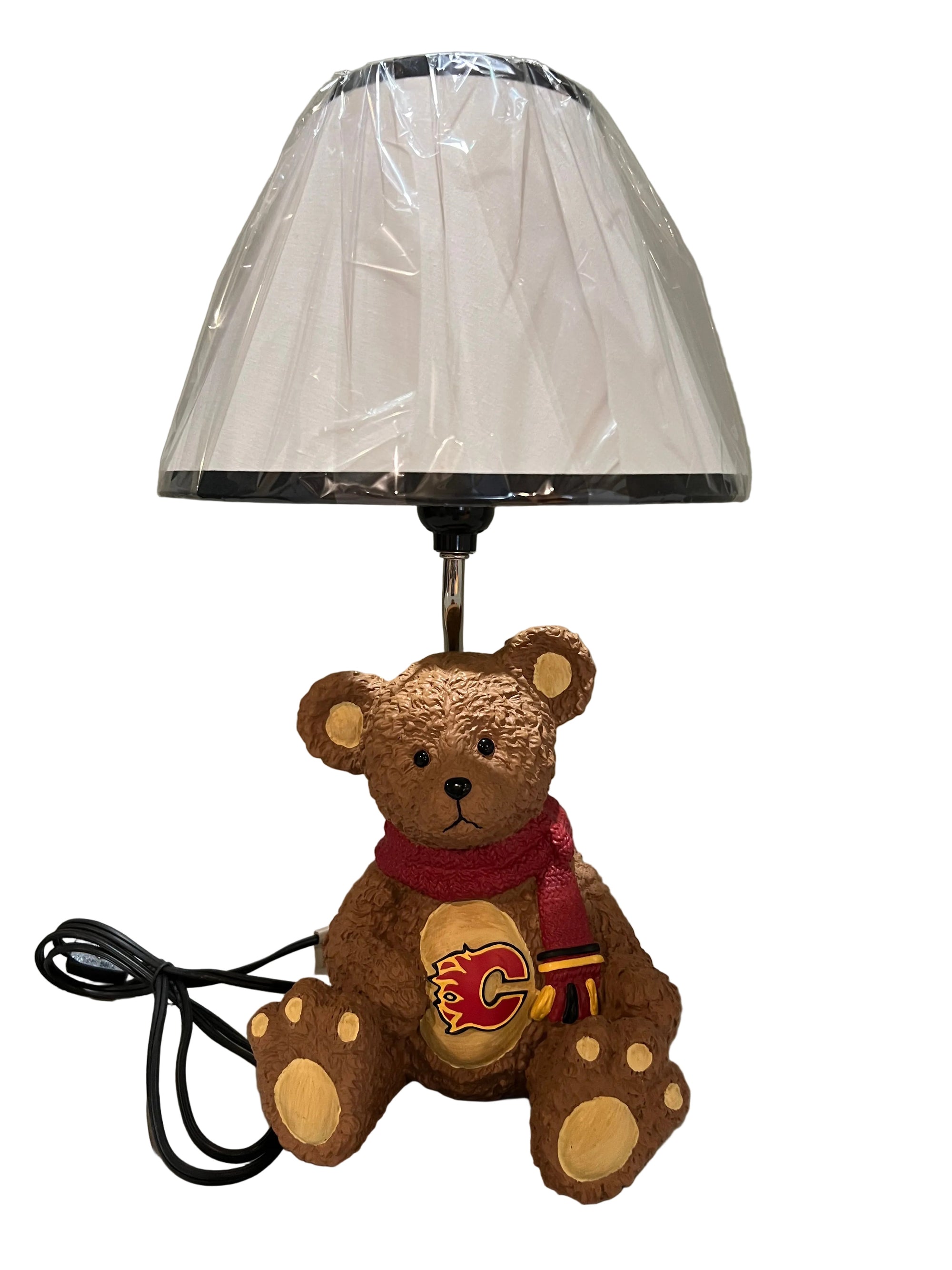 NHL Calgary Flames Bear Table Lamp (Sale)