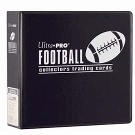 Ultra Pro 3" D-Ring Football Binder