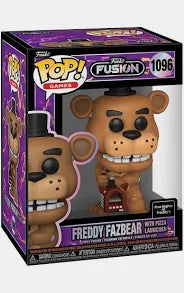 Funko Fusion POP Freddy Fazbear with Pizza Launcher #1096 - Five Nights at Freddy's