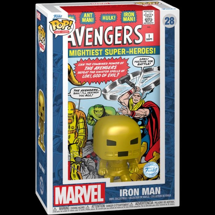 Funko POP Comic Covers Iron Man #28 Marvel -Funko Special Edition