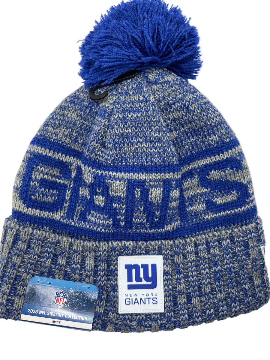 NFL New York Giants '25 New Era Sideline Sports Knit Toque