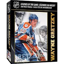 NHL Edmonton Oilers Wayne Gretzky - Legends of the Game 500pc Puzzle