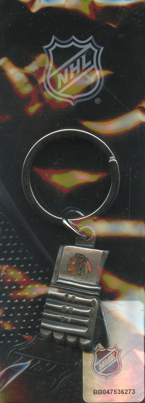 NHL Chicago Blackhawks Glove Keychain